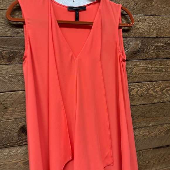 BCBGMAXAZRIA Asymmetrical High-Low Sleeveless Dress - XS - Picture 4 of 7